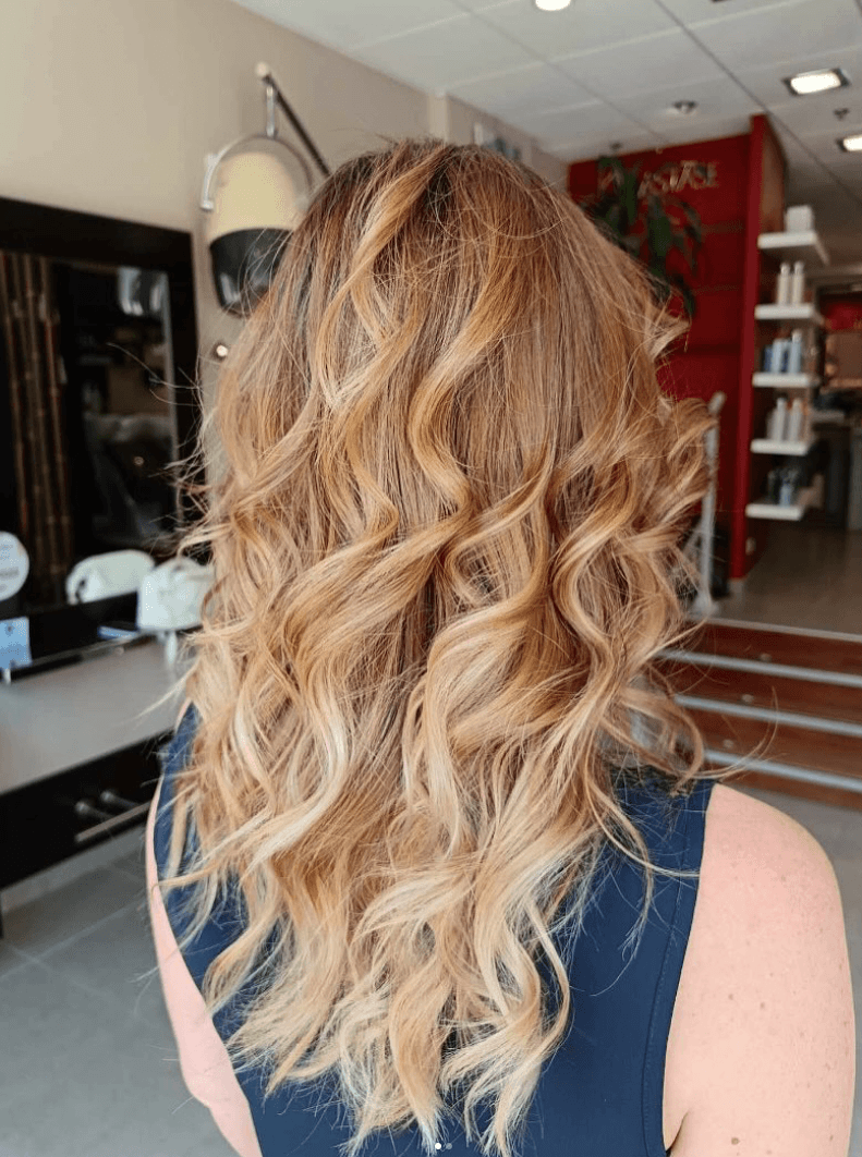 Coiffure réalisée chez Wannis L'Atelier Coiffure à Dijon